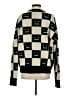 Acne Studios 100% Wool Checkered-gingham Black Wool Pullover Sweater Size S - photo 2