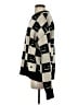 Acne Studios 100% Wool Checkered-gingham Black Wool Pullover Sweater Size S - photo 5