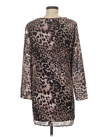 Lavender Brown Casual Dress (view 2)