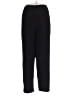 Sag Harbor Solid Black Casual Pants Size 16W - photo 2