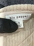 Blu Pepper Solid Tan Turtleneck Sweater Size S - photo 7