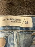 Just Black Blue Jeans Size 28 waist - photo 7
