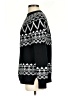 Ann Taylor LOFT Argyle Black Pullover Sweater Size XS - photo 5