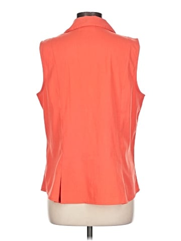 Cato Sleeveless Button-Down Shirt (view 2)