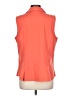 Cato Orange Sleeveless Button-Down Shirt Size L - photo 2