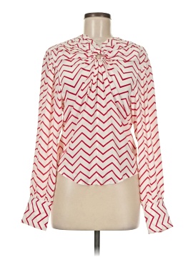 Isabel Marant Long Sleeve Silk Top