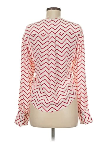 Isabel Marant Long Sleeve Silk Top (view 2)