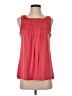 BCBGMAXAZRIA Red Sleeveless Silk Top Size XS - photo 1
