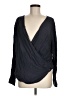 Do & Be 100% Rayon Black Long Sleeve Blouse Size M - photo 1