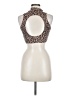 Dna Couture Brown Sleeveless Blouse Size M - photo 2
