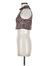 Dna Couture Brown Sleeveless Blouse Size M - photo 5