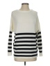 Donna Karan New York Stripes Ivory Pullover Sweater Size S - photo 1