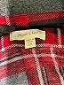 Paper Tee 100% Polyester Plaid Red 3/4 Sleeve Blouse Size 2X - photo 7