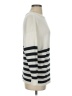 Donna Karan New York Stripes Ivory Pullover Sweater Size S - photo 4
