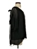 Assorted Brands 100% Silk Black 3/4 Sleeve Silk Top Size S - photo 4