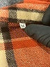 Unbranded 100% Polyester Plaid Orange Coat Size M - photo 6