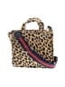Stella & Dot Animal Print Gold Tan Satchel One size - photo 1