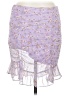 Story On Floral Purple Casual Skirt Size M - photo 1