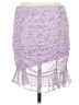 Story On Floral Purple Casual Skirt Size M - photo 2
