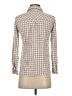 Rails Checkered-gingham Tan Long Sleeve Button-Down Shirt Size S - photo 2