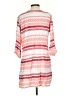 THML 100% Viscose Print Pink Casual Dress Size S - photo 2
