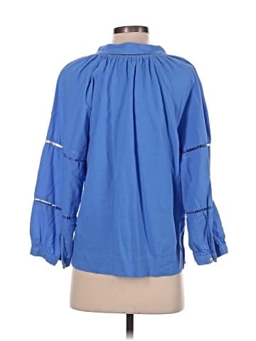Ann Taylor LOFT 3/4 Sleeve Blouse (view 2)