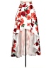 My Michelle 100% Polyester Floral White Formal Skirt Size 15 - photo 1