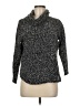 Ruby Rd. 100% Polyester Tweed Black Turtleneck Sweater Size M (petite) - photo 1