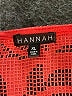 Hannah Orange 3/4 Sleeve Blouse Size XL - photo 7