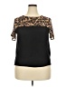 Unbranded Black Short Sleeve Top Size 3X - photo 1