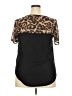 Unbranded Black Short Sleeve Top Size 3X - photo 2