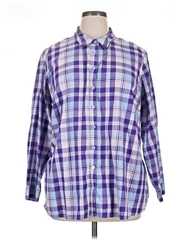 Joan Rivers 3/4 Sleeve Button-Down Shirt (view 1)