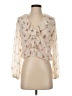 ASTR The Label 100% Polyester Ivory 3/4 Sleeve Blouse Size XS - photo 1