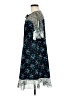 Ann Taylor 100% Polyester Stars Blue Cocktail Dress Size 6 - photo 5