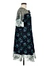 Ann Taylor 100% Polyester Stars Blue Cocktail Dress Size 6 - photo 4