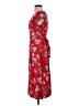 Talbots 100% Viscose Paisley Red Casual Dress Size 2 - photo 5