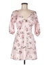 For Love Bell Floral Pink Cocktail Dress Size M - photo 1