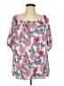 Torrid Pink Short Sleeve Blouse Size Lg Plus (0) - photo 1