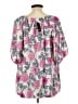 Torrid Pink Short Sleeve Blouse Size Lg Plus (0) - photo 2