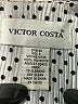Victor Costa 100% Polyester White Long Sleeve Blouse Size 8 - photo 4