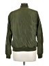 Miss London 100% Polyester Solid Color Block Green Jacket Size M - photo 2