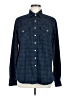 cruel 100% Cotton Blue Long Sleeve Button-Down Shirt Size M - photo 1