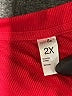 Just Be... Red Casual Dress Size 2X - photo 7
