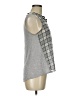 Potter's Pot Gray Sleeveless Blouse Size S - photo 4