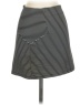 Topshop Stripes Black Casual Skirt Size 2 - photo 1