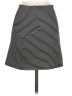 Topshop Stripes Black Casual Skirt Size 2 - photo 2