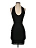 PrettyLittleThing Solid Black Cocktail Dress Size 2 - photo 1