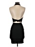 PrettyLittleThing Solid Black Cocktail Dress Size 2 - photo 2