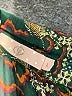 tp 100% Polyester Paisley Black Long Sleeve Blouse Size L - photo 7