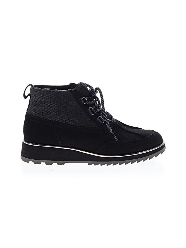 Pre-owned Vionic Ankle Boots In Black